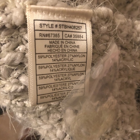 BB Dakota Duster Cardigan - Off White - Picture 5 of 6